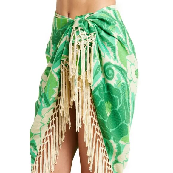 NWT Farm Rio Tropical Groove Beach Wrap - Picture 3 of 15